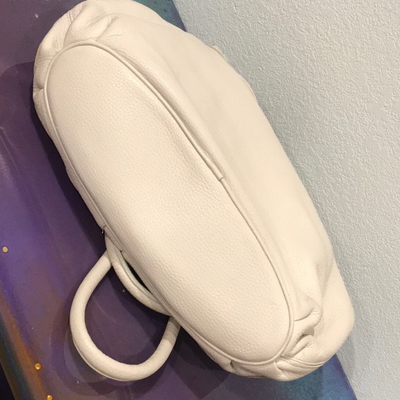 White Leather Brighton LOLITA Sachel - Picture 7 of 11